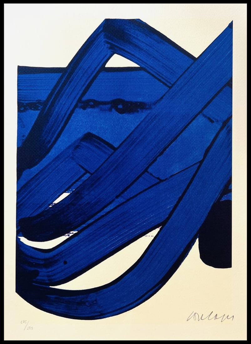 Pierre Soulages Op Numbered Limited 275ex (1 of 8)