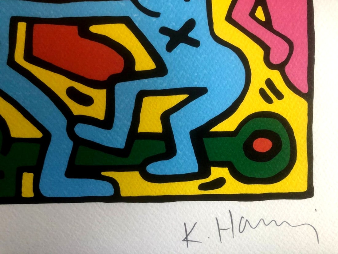 Keith Haring Lithograph Numbered - 6