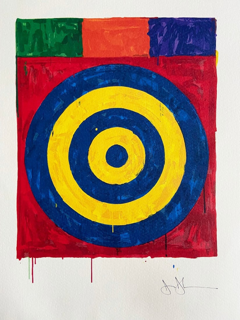 Jasper Johns Lithograph Met Museum Numbered Op 250 (1 of 7)