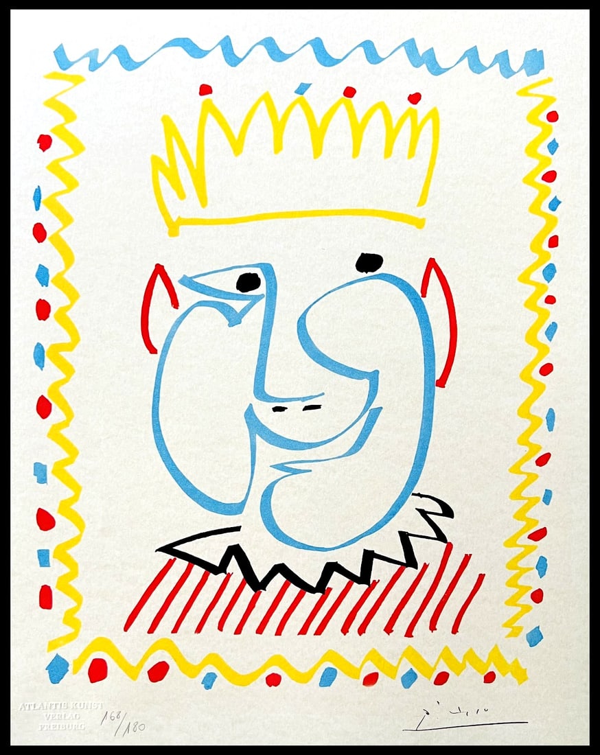 Pablo Picasso is a numbered lithograph.: Pablo Picasso is a numbered lithograph. Own a unique piece of art history with Pablo Picasso's "The Battle of Kong", a numbered lithograph from the renowned artist's Cubist period, created between 197