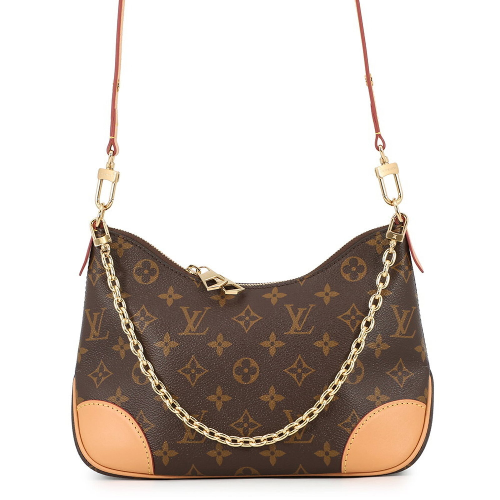 Louis Vuitton Shoulder Bag Monogram: Louis Vuitton Shoulder Bag Monogram Experience the timeless elegance of Louis Vuitton with this stunning shoulder bag, boasting the iconic monogram pattern in natural hues. With its spacious interior