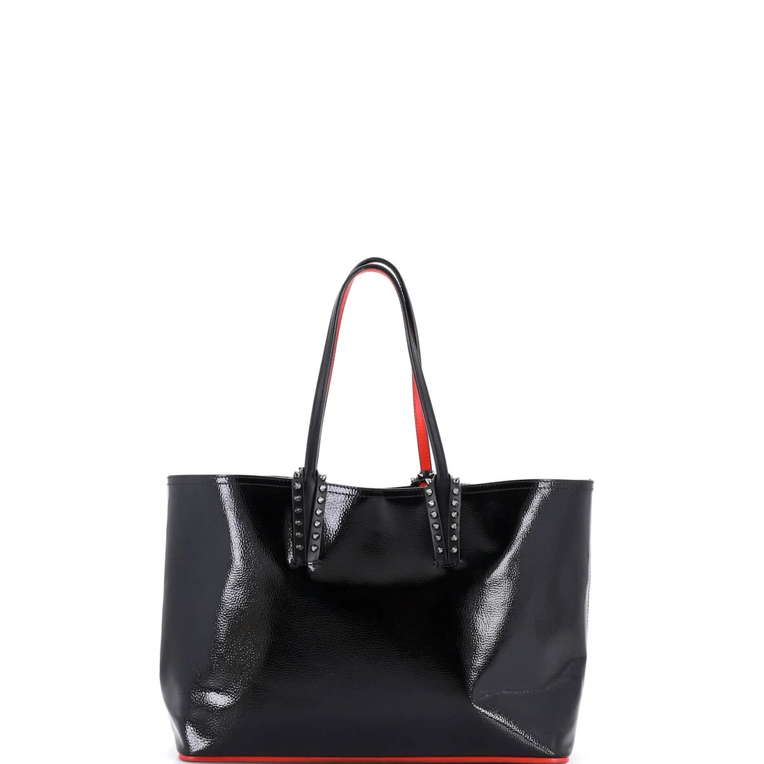 Christian Louboutin patent small east west tote cabata. (1 of 8)