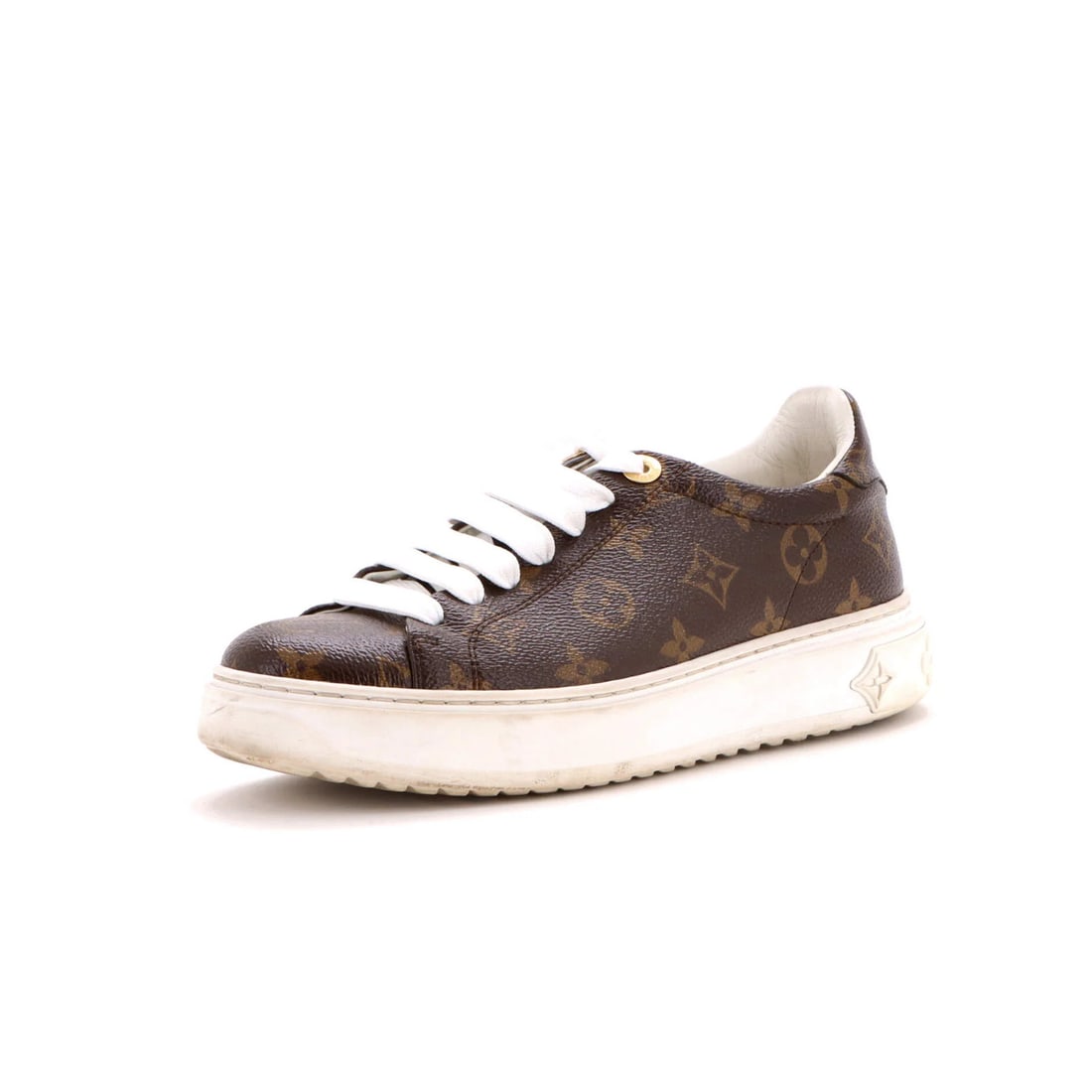Women's Monogram Canvas Sneakers by Louis Vuitton: Women's Monogram Canvas Sneakers by Louis Vuitton Elevate your shoe game with the iconic Women's Monogram Canvas Sneakers by Louis Vuitton, boasting a timeless design and luxurious details such as gol