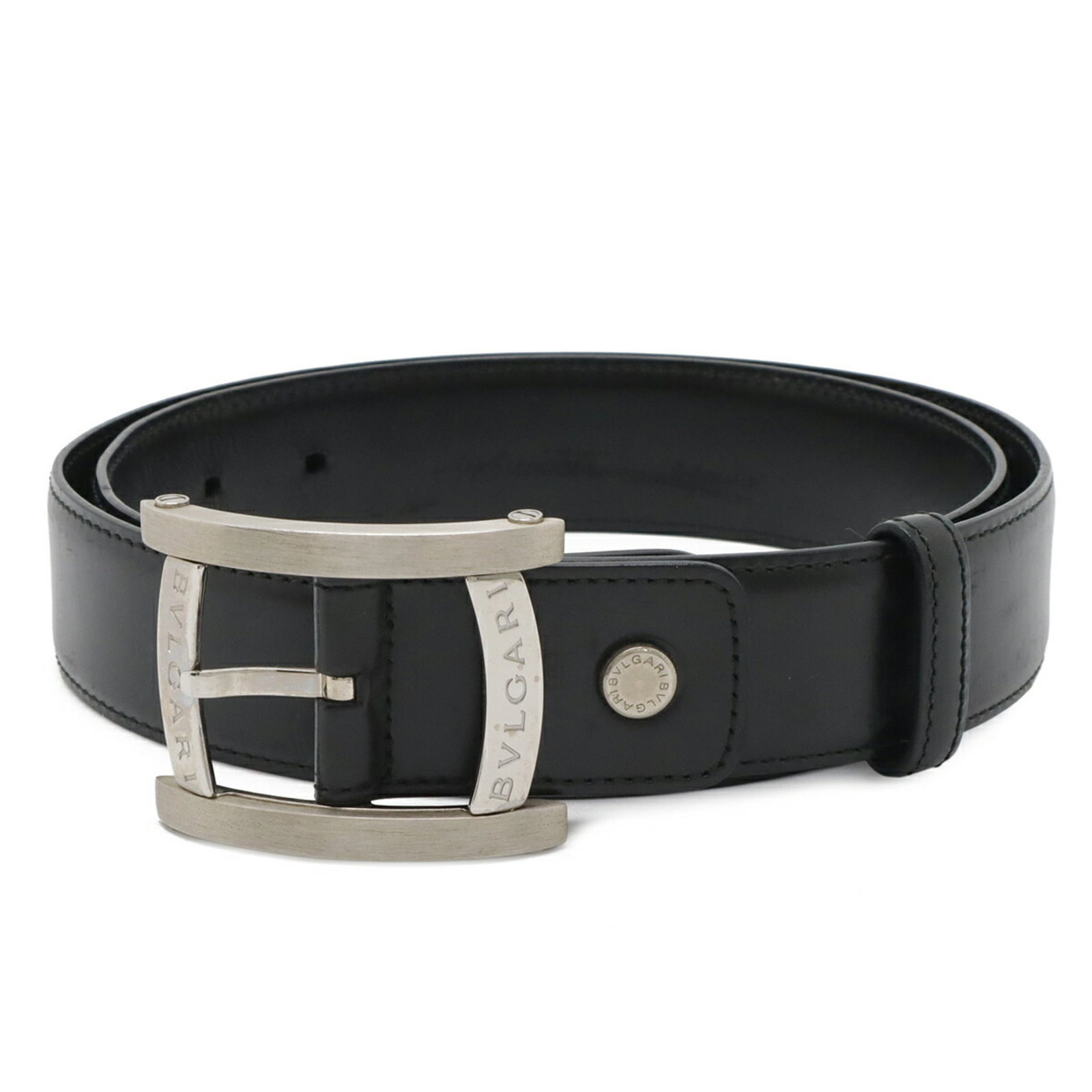 Bvlgari Standard Belt: Bvlgari Standard Belt A sleek and sophisticated accessory for the modern man, this Bvlgari standard belt boasts high-quality leather construction and a timeless design that exudes luxury. With five ad