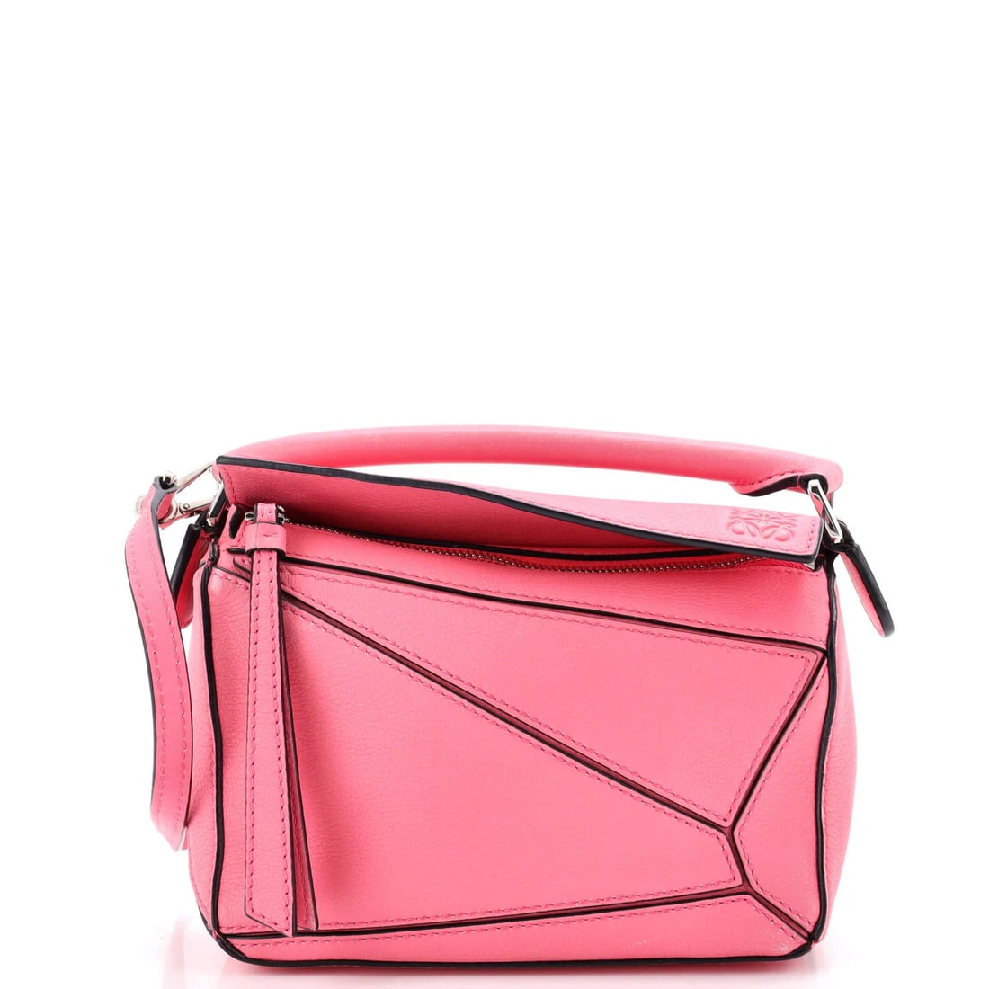 Leather Mini Loewe Puzzle Bag (1 of 6)