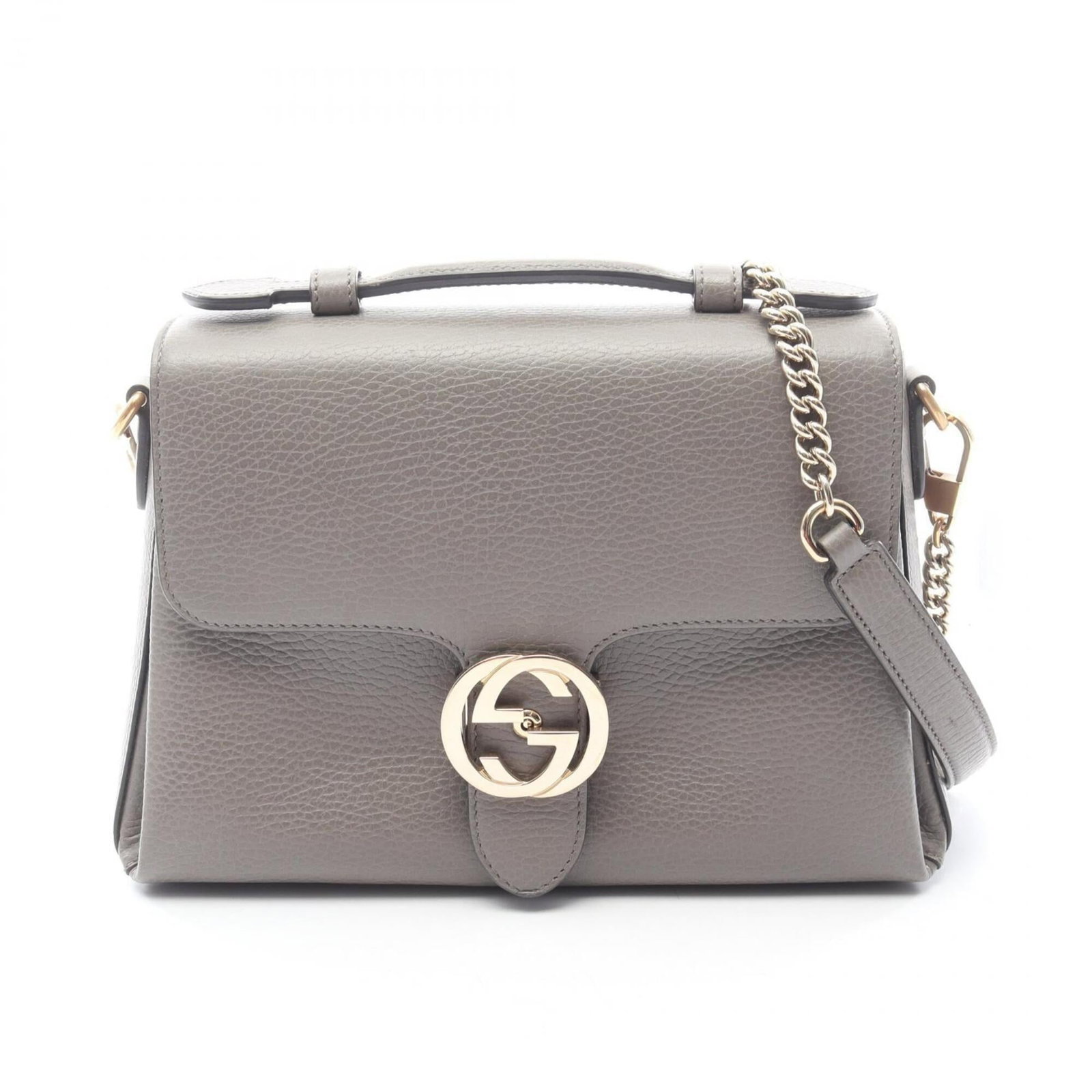 Gucci leather handbag: Gucci leather handbag A timeless Gucci leather handbag in exquisite beige, boasting a classic design with clean lines and understated elegance. With its sturdy 17cm handle and adjustable strap, this v