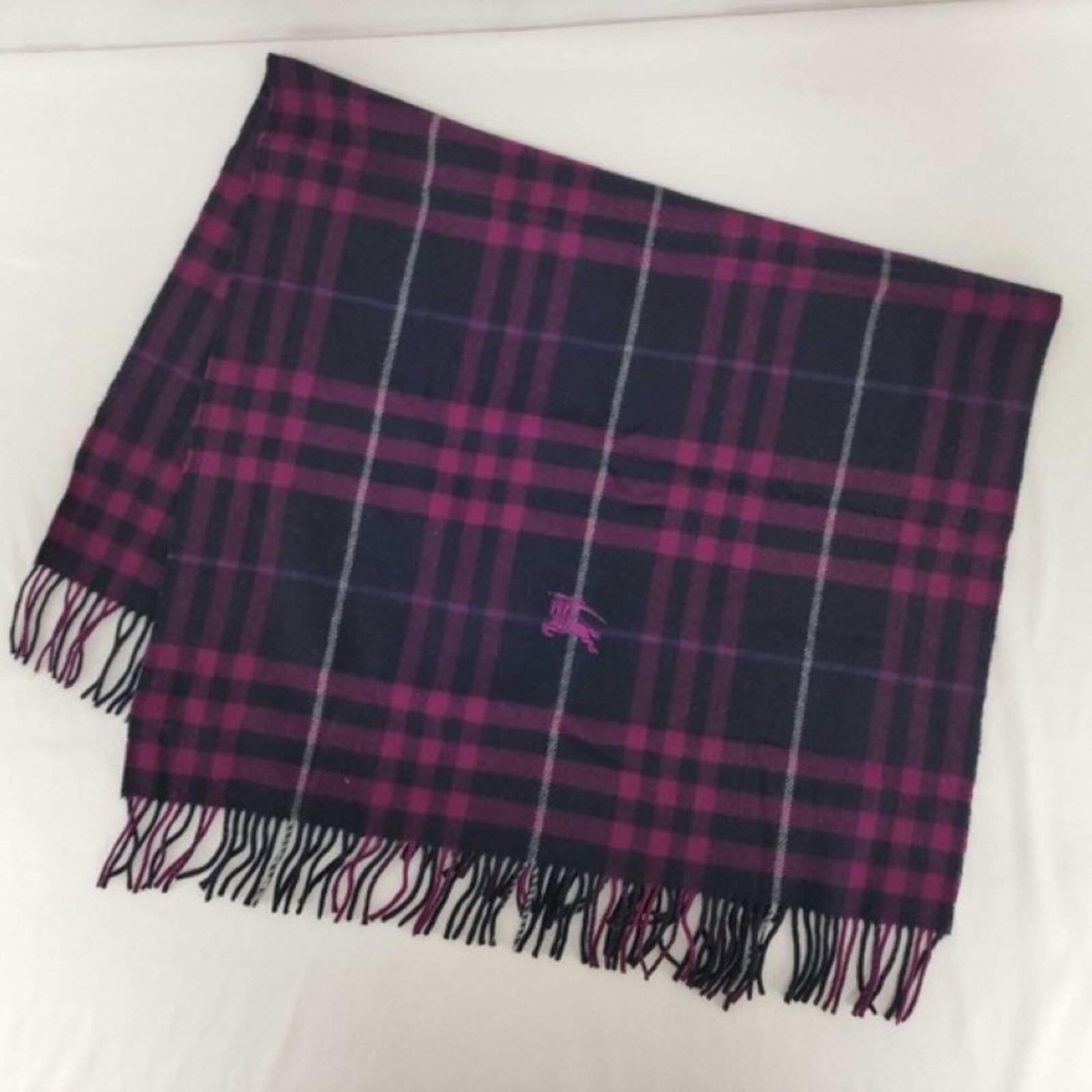 Burberry wool stole - 2
