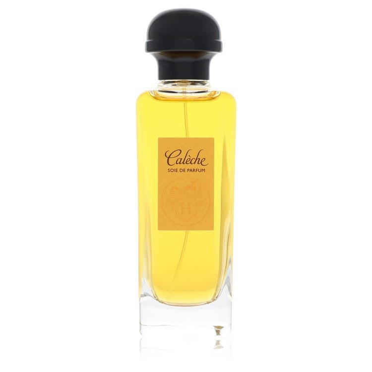 Caleche Perfume By Hermes Soie De Parfum Spray (Tester): Caleche Perfume By Hermes Soie De Parfum Spray (Tester) Indulge in the timeless elegance of Hermes Soie De Parfum, a luxurious perfume for women that exudes sophistication and refinement. This 3.4 oz
