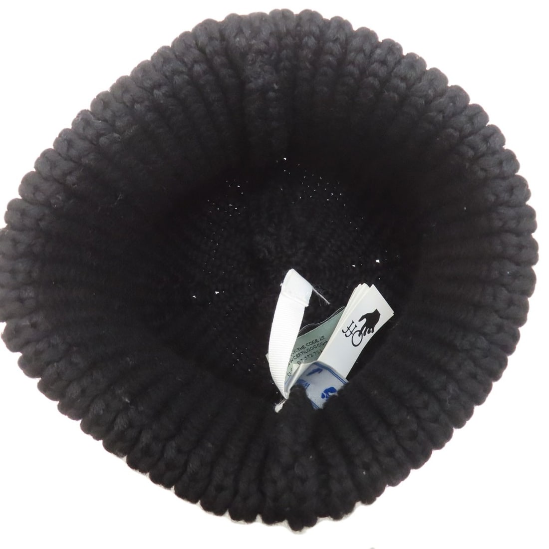 off white wool hat goods - 3