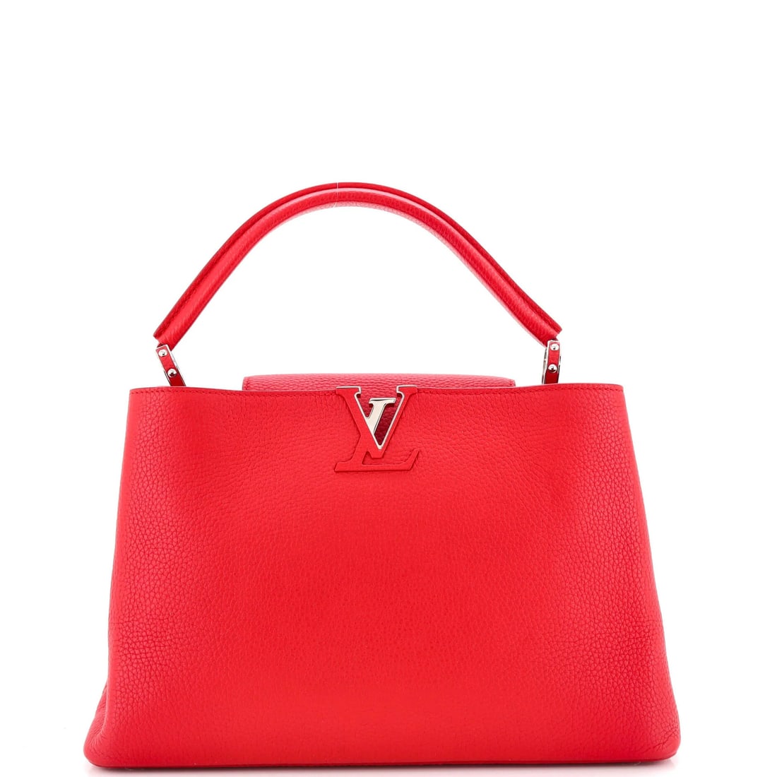 Louis Vuitton Capucines Bag Leather MM (1 of 7)