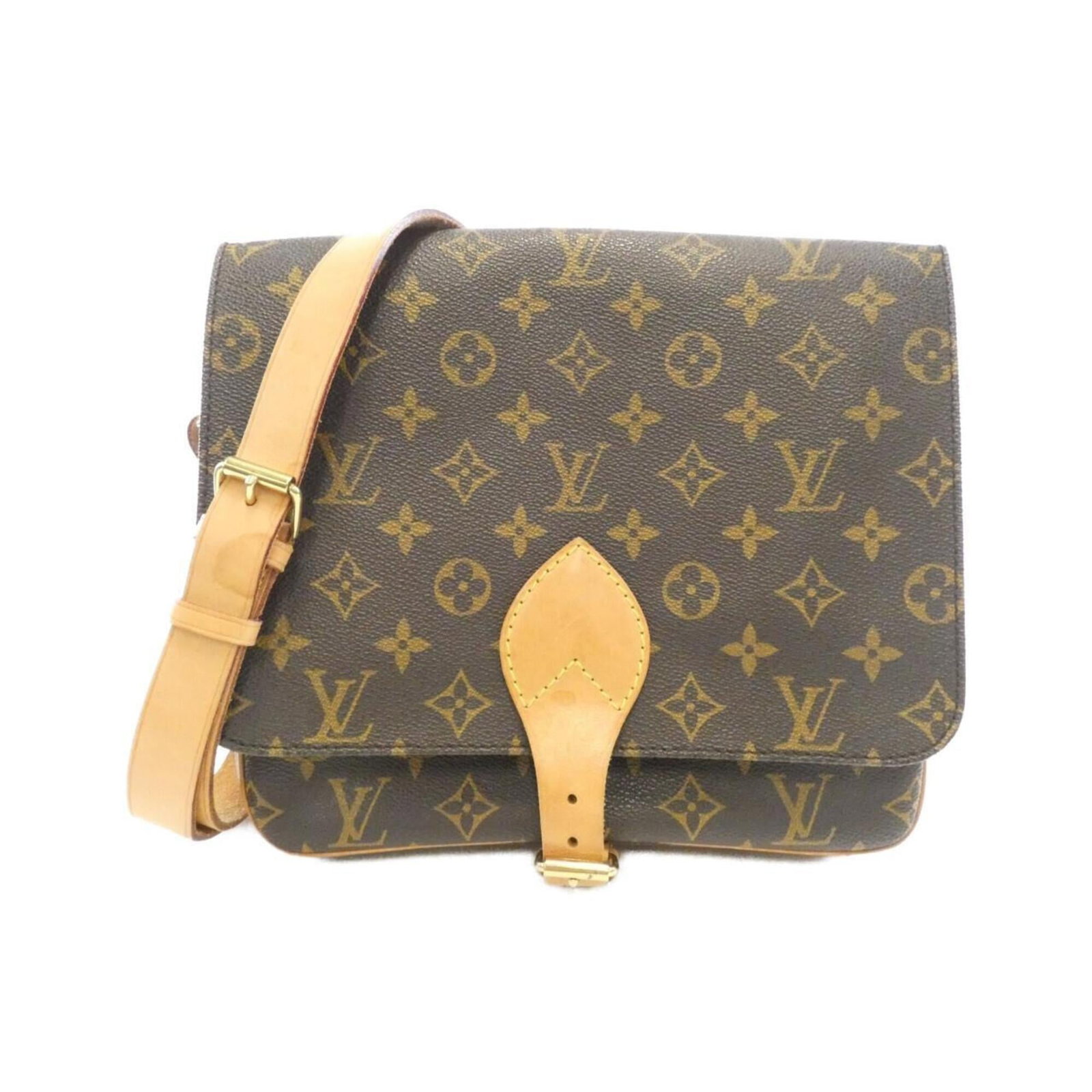 Louis Vuitton is a monogram bag.: Louis Vuitton is a monogram bag. A timeless piece from the iconic Louis Vuitton brand, this monogram bag boasts the signature LV pattern in rich marron tones. With its classic shoulder design and