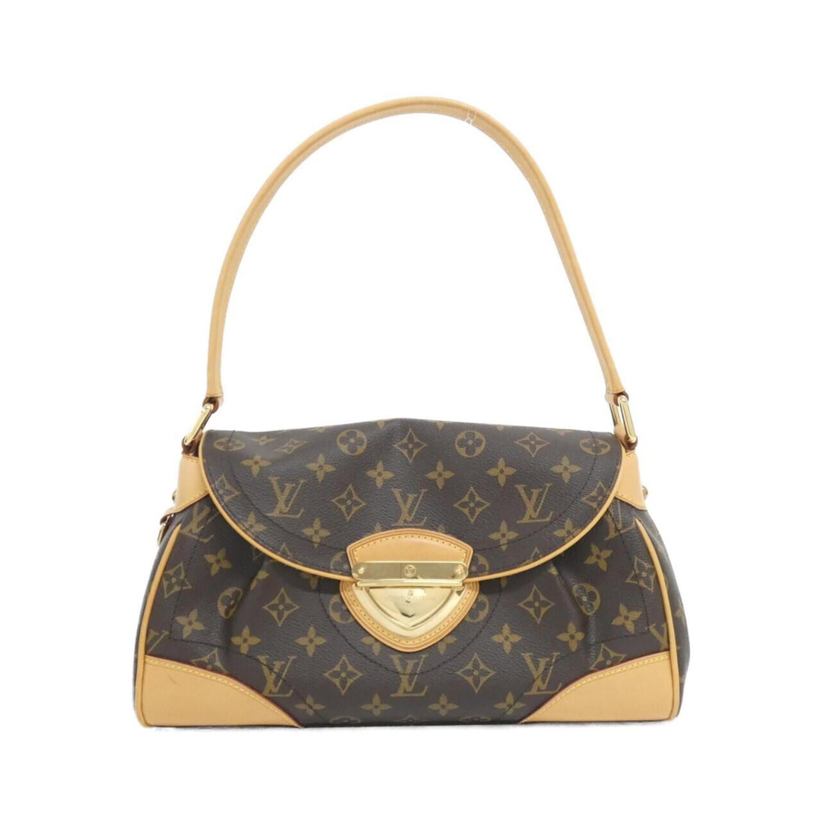 Louis Vuitton is a monogram bag.: Louis Vuitton is a monogram bag. A timeless piece from the iconic Louis Vuitton brand, this monogram shoulder bag boasts the signature LV pattern in rich maroon hues. With its classic design and