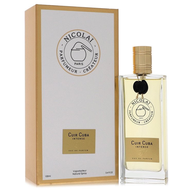 Nicolai Eau De Parfum Spray Unisex Cuir Cuba Intense Perfume: Nicolai Eau De Parfum Spray Unisex Cuir Cuba Intense Perfume Experience the rich, seductive scent of Cuir Cuba Intense with Nicolai Eau De Parfum Spray. This unisex fragrance boasts 500 grams of