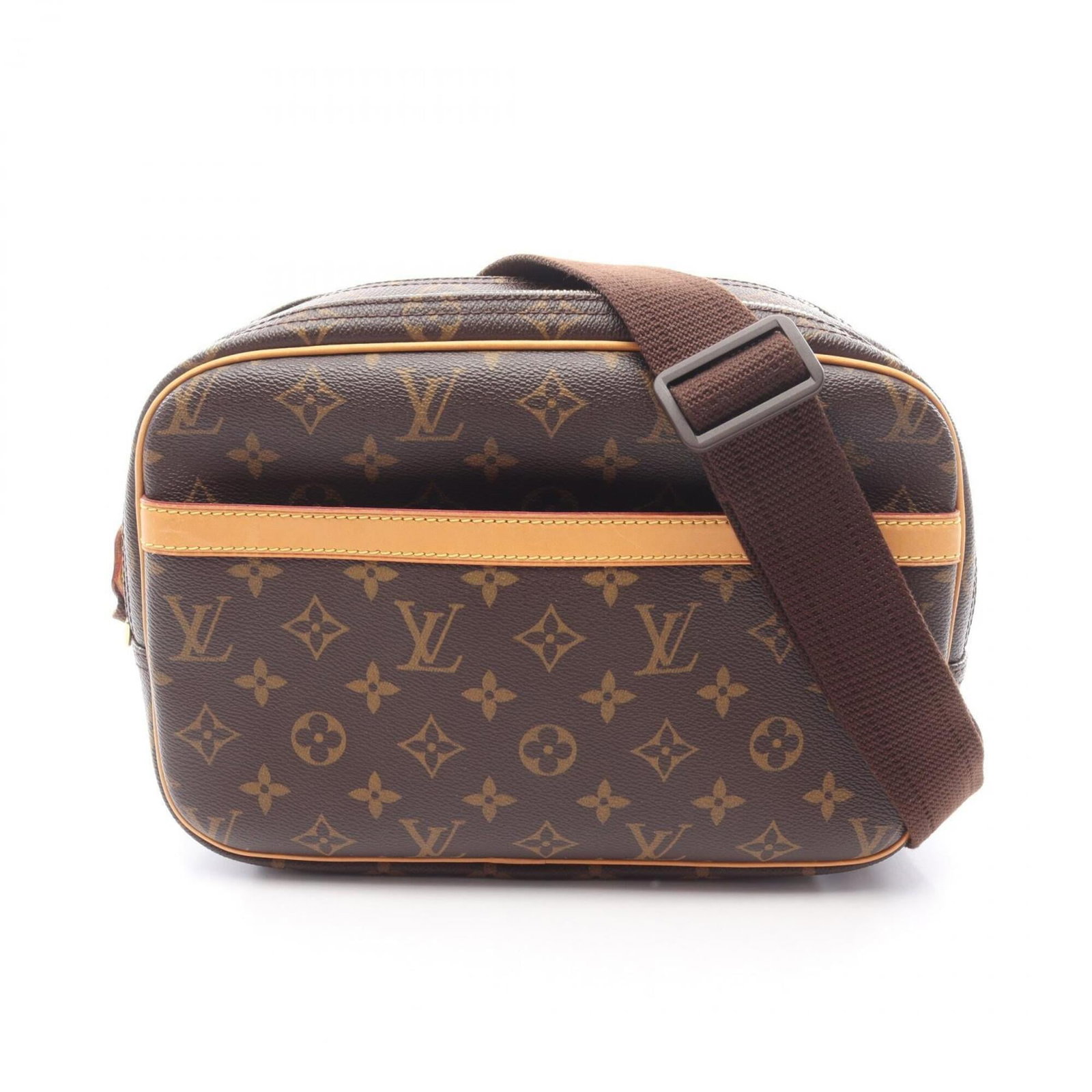 Louis Vuitton Coated Canvas Leather Shoulder Bag (1 of 14)