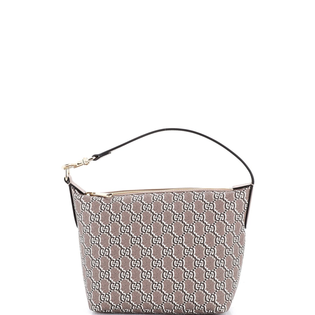 Gucci Super Mini Ophidia Zip Bag Canvas Coated Shadow GG (1 of 5)