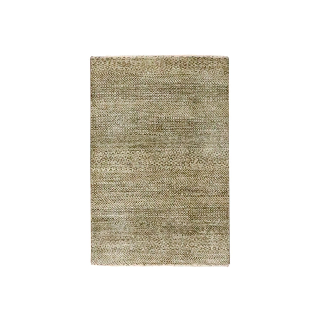 Cedar Brown Hand Knotted Natural Wool Mat Rug with Modern Grass Design: Cedar Brown Hand Knotted Natural Wool Mat Rug with Modern Grass Design Experience the warmth and texture of hand-knotted wool, expertly woven with a modern grass design that adds a touch of Indian