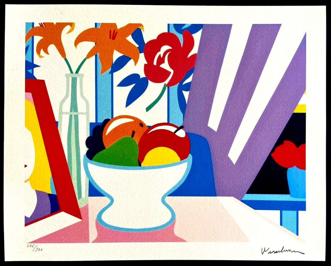 Tom Wesselmann Lithograph is numbered - 2