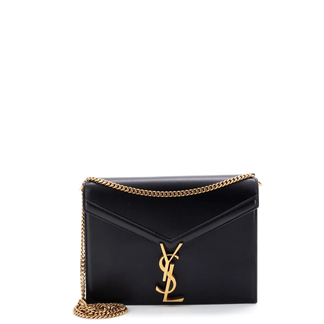 Saint Laurent Cassandra Chain Shoulder Bag Leather Small (1 of 6)