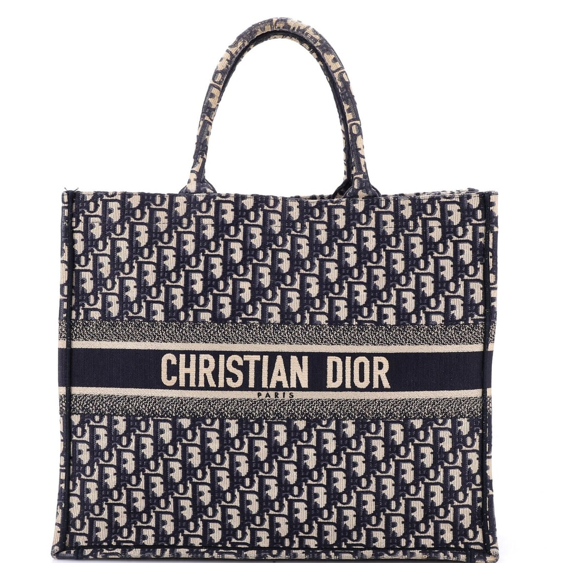 Christian Dior Book Tote Oblique Canvas Large (1 of 7)