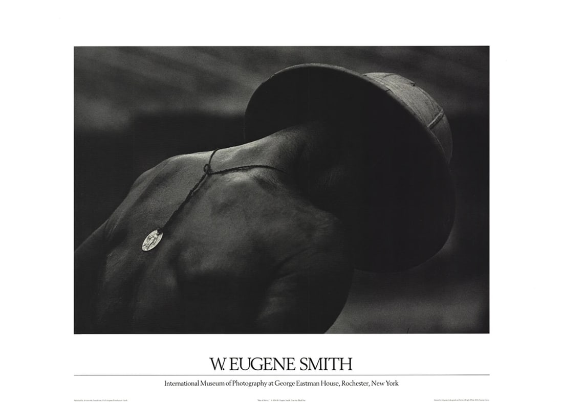 EUGENE SMITH Man of Mercy 19.75" x 27.5" Poster Photography Black & White (1 of 1)