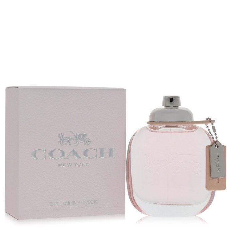 Coach perfume eau de toilette spray: Coach perfume eau de toilette spray Indulge in the timeless elegance of Coach perfume, a sophisticated eau de toilette spray that exudes refinement and poise. With its 3 oz size and 500g weight, this