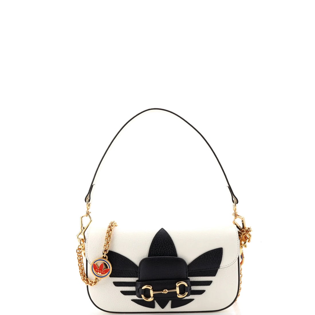 Gucci Leather East West Horsebit 1955 Shoulder Bag Adidas (1 of 5)