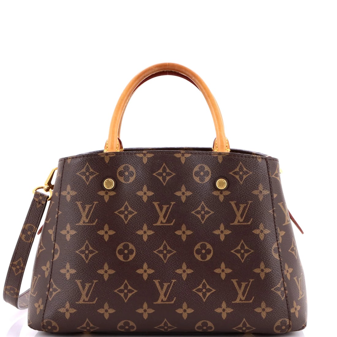Louis Vuitton canvas handbag monogram BB: Louis Vuitton canvas handbag monogram BB A timeless classic, the Louis Vuitton Montaigne handbag in monogram canvas BB is a stylish and sophisticated choice for any occasion. With its iconic top