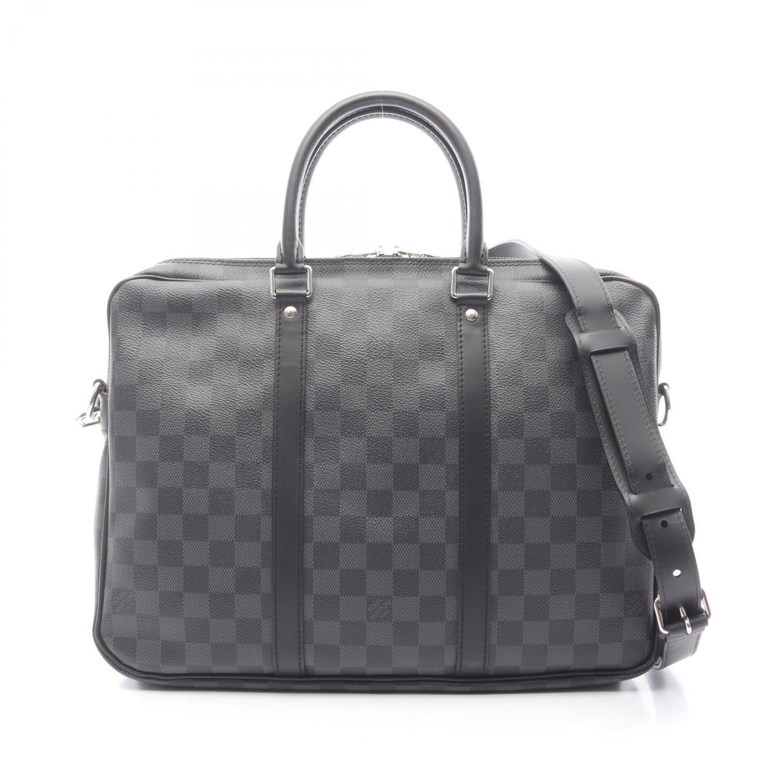 Louis Vuitton Coated Canvas Leather Handbag (1 of 9)