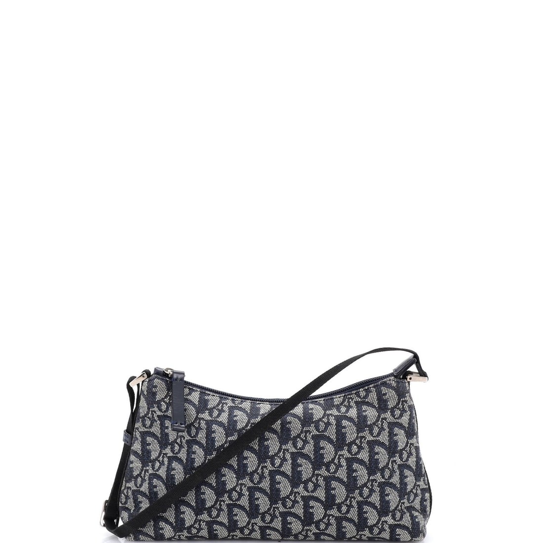 Christian Dior vintage canvas shoulder bag small pochette Diorissimo.: Christian Dior vintage canvas shoulder bag small pochette Diorissimo. A rare and stylish vintage find, this 1960s Christian Dior Small Pochette Diorissimo is a true treasure for any fashion enthusiast