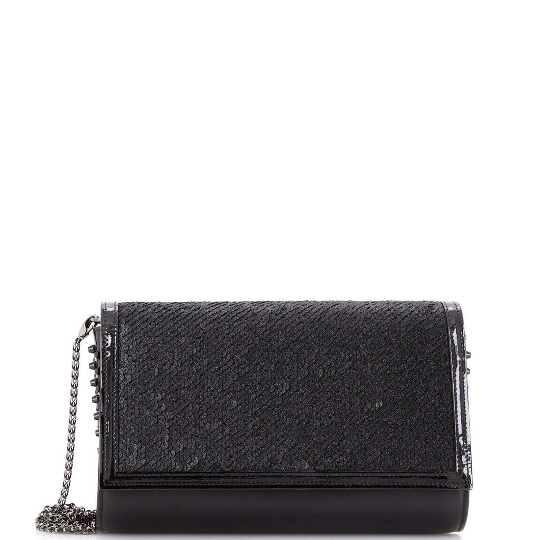 Christian Louboutin Paloma Clutch Embellished Leather Small: Christian Louboutin Paloma Clutch Embellished Leather Small The Christian Louboutin Paloma Clutch Embellished Leather Small is a stunning, one-of-a-kind accessory that exudes luxury and sophistication