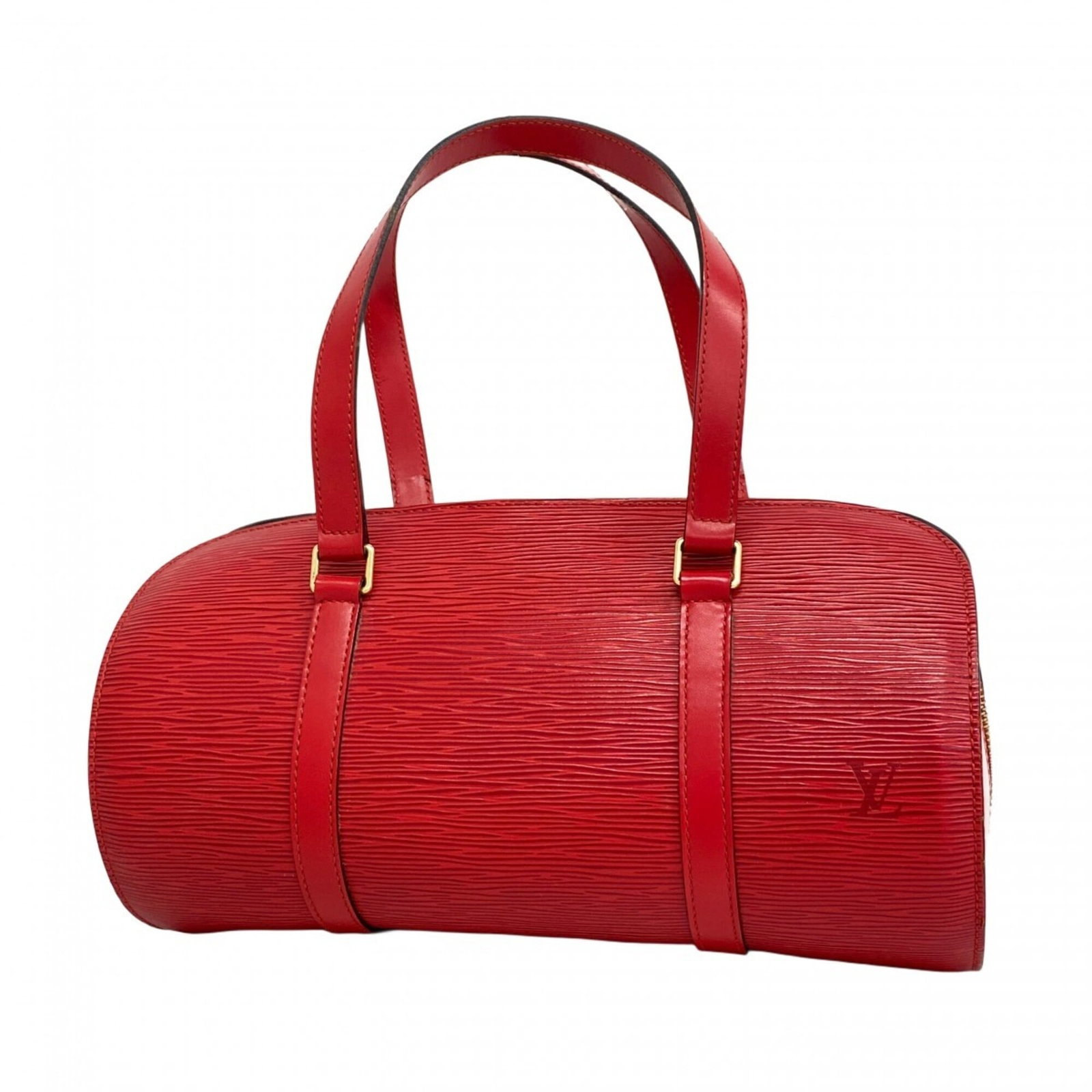 Louis Vuitton is a handbag: Louis Vuitton is a handbag A stunning Castilian Red Louis Vuitton handbag, with its iconic monogram pattern and timeless design, adds a touch of luxury to any outfit. With its classic size and