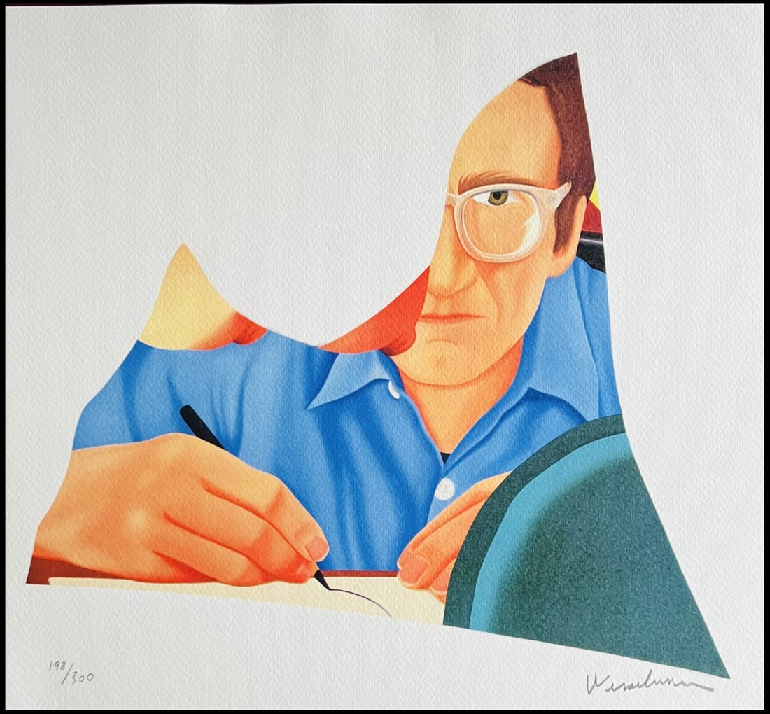 Tom Wesselmann handmade lithograph numbered op 3 (1 of 8)