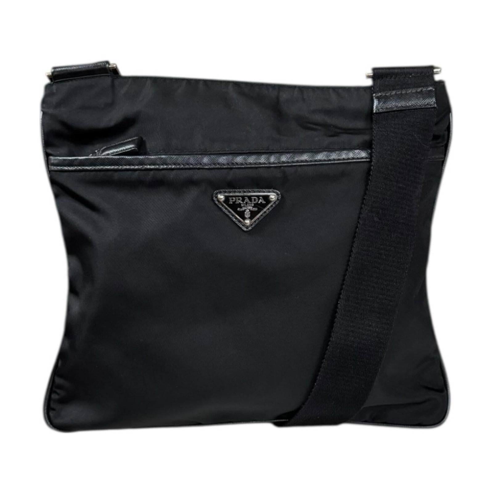 Prada nylon shoulder bag (1 of 9)