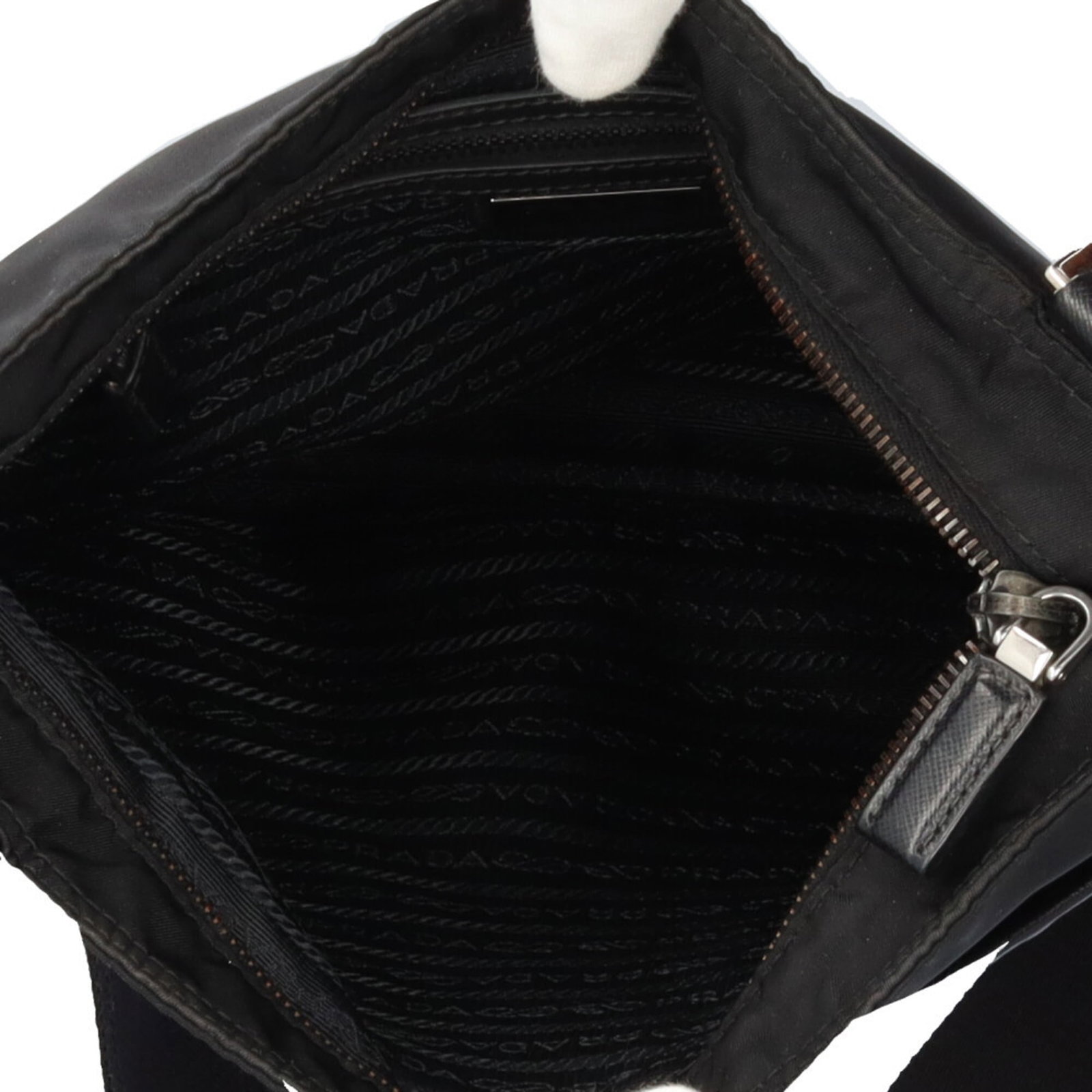 Prada nylon shoulder bag - 6
