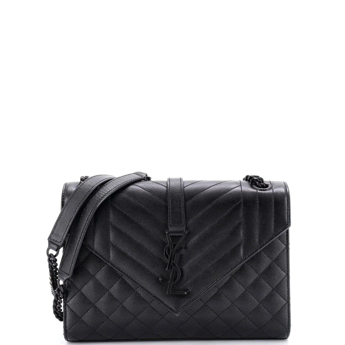 Medium Saint Laurent Classic Satchel Monogram Matelasse Leather (1 of 6)