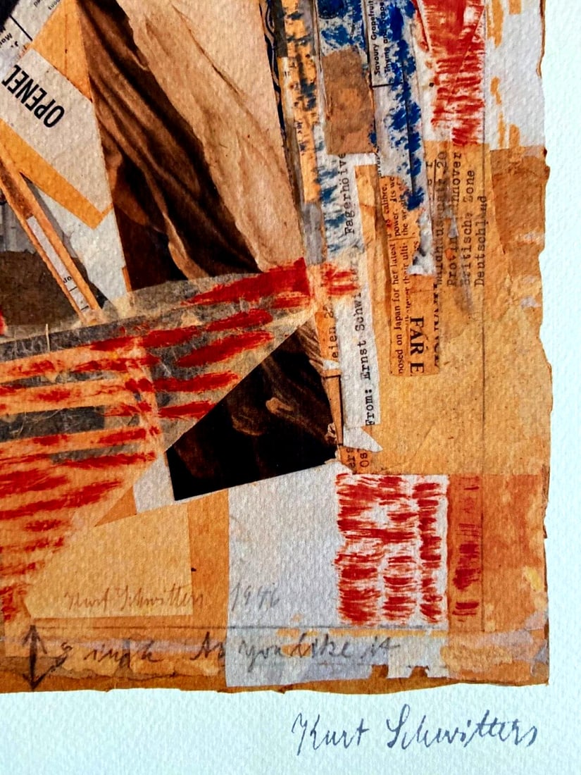 Kurt Schwitters lithograph - 7