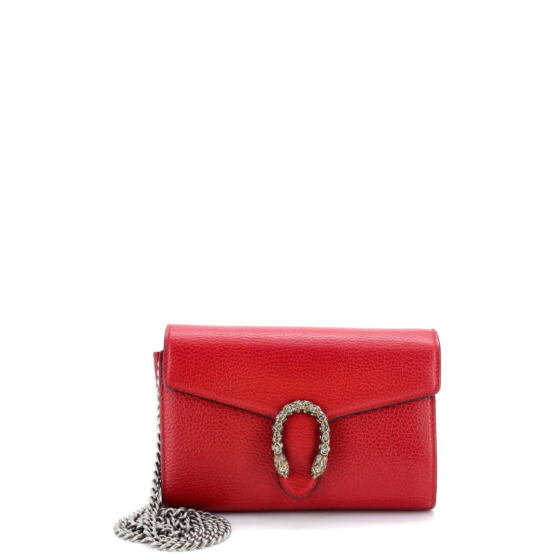 Gucci Small Chain Wallet Leather with Embellished Detail (1 of 6)
