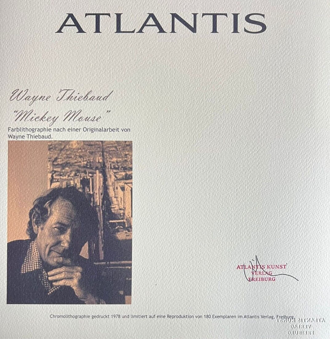 Wayne Thiebaud lithograph - 9