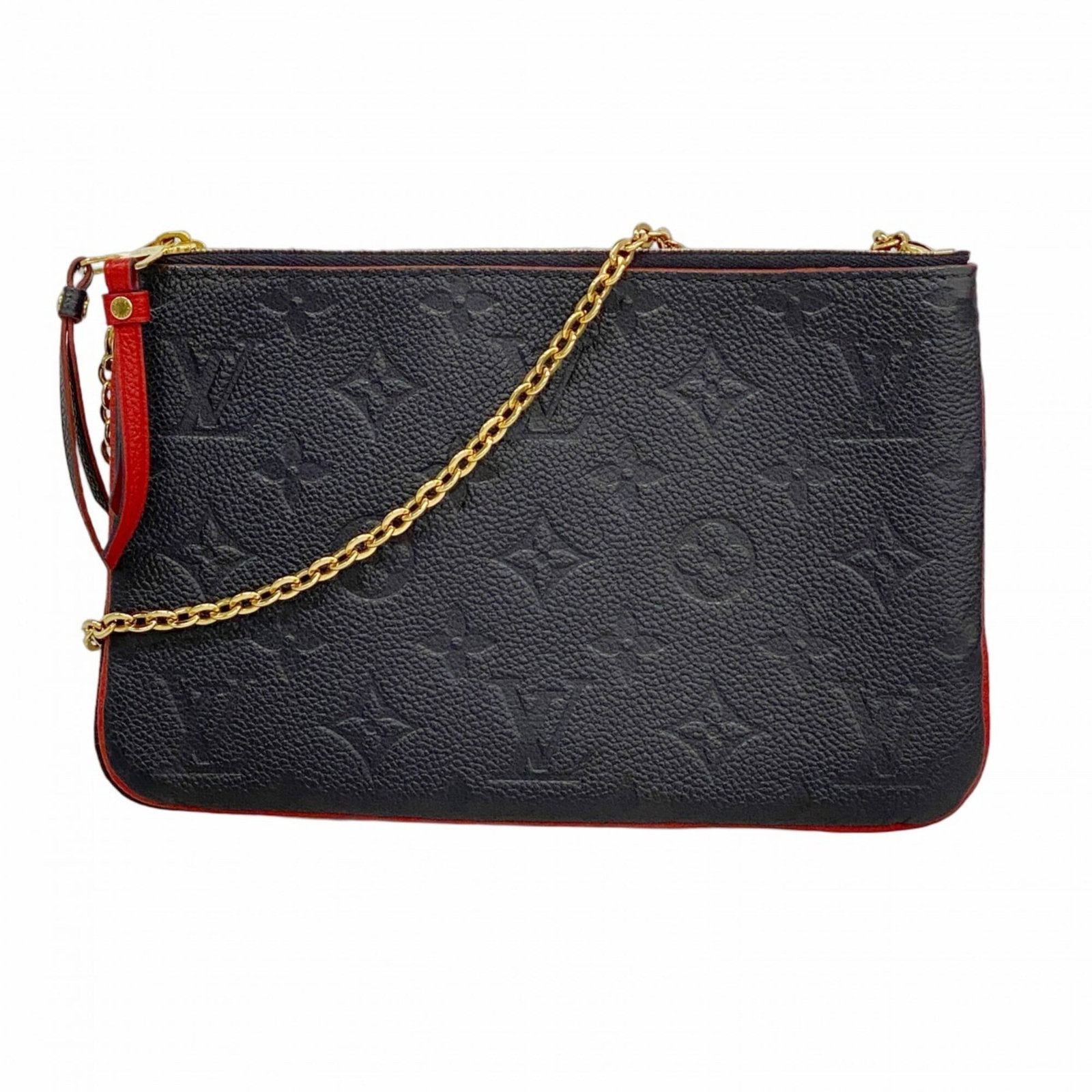Louis Vuitton is a shoulder bag.: Louis Vuitton is a shoulder bag. A stunning Louis Vuitton shoulder bag in Marine Rouge, this iconic piece boasts the classic monogram pattern and sleek design that has made LV a status symbol for