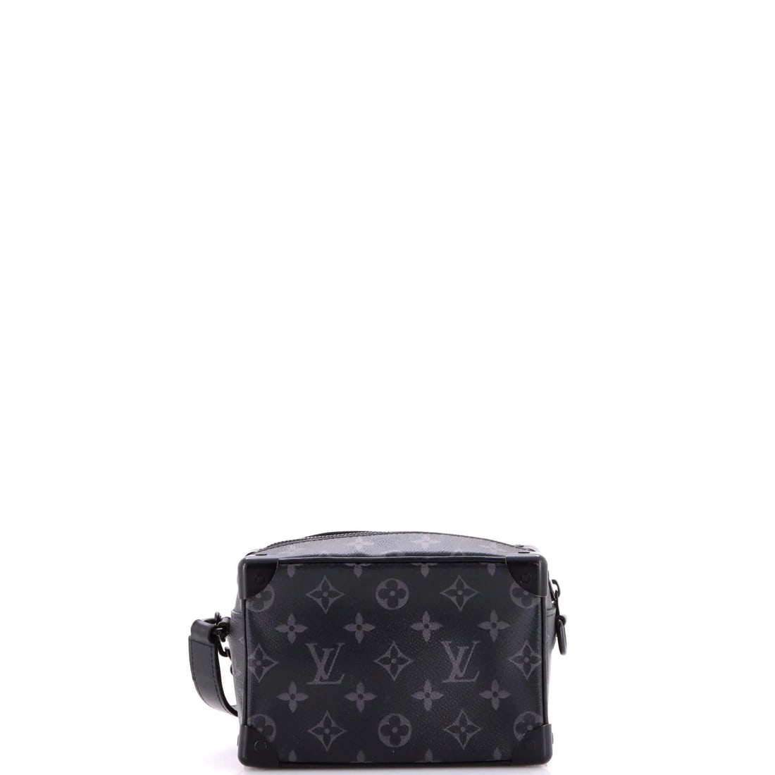Louis Vuitton Eclipse Monogram Soft Mini Canvas Trunk Bag - 3