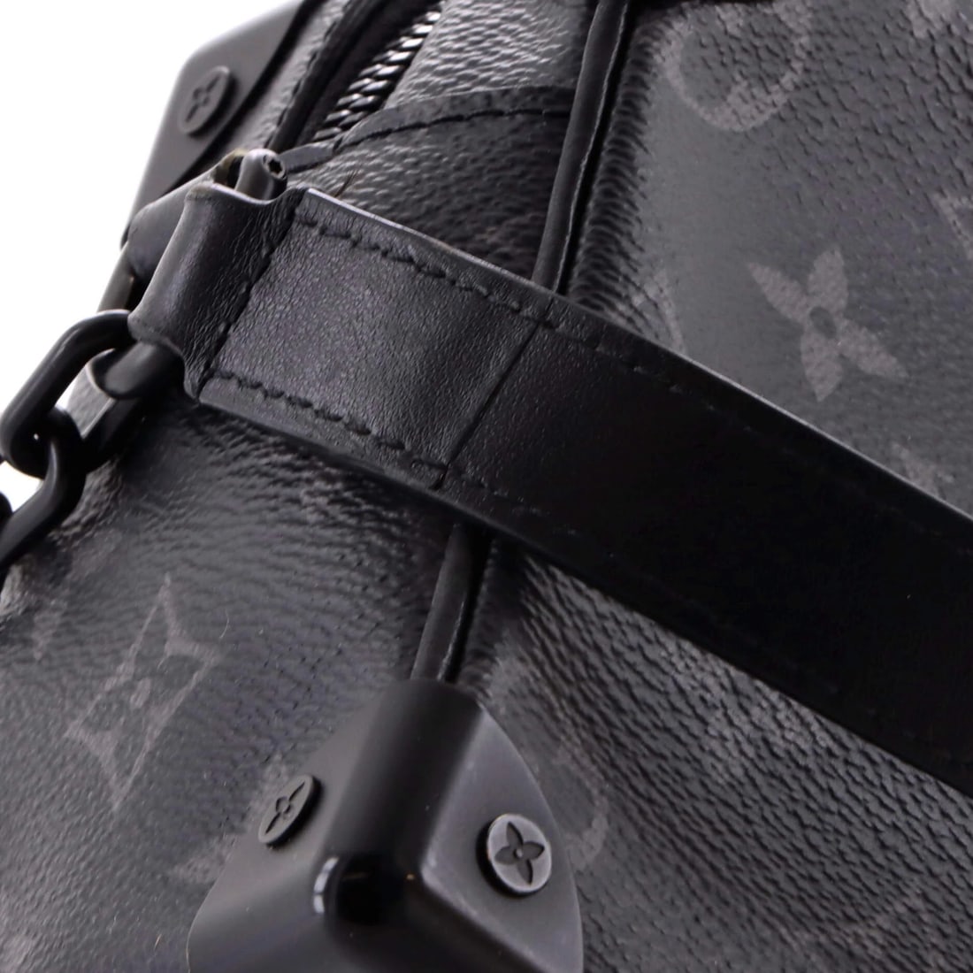 Louis Vuitton Eclipse Monogram Soft Mini Canvas Trunk Bag - 7