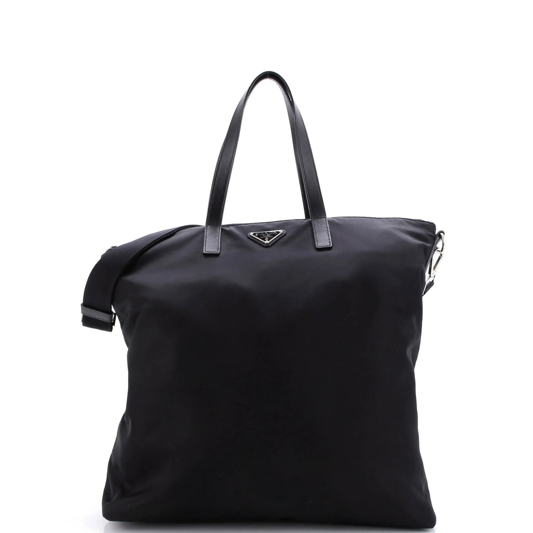 Prada Large Tessuto Convertible Top Vela Zip Tote (1 of 5)