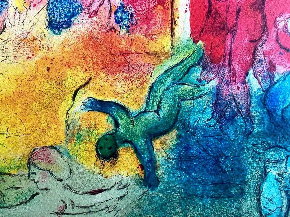 Marc Chagall Lithograph Numbered - 5