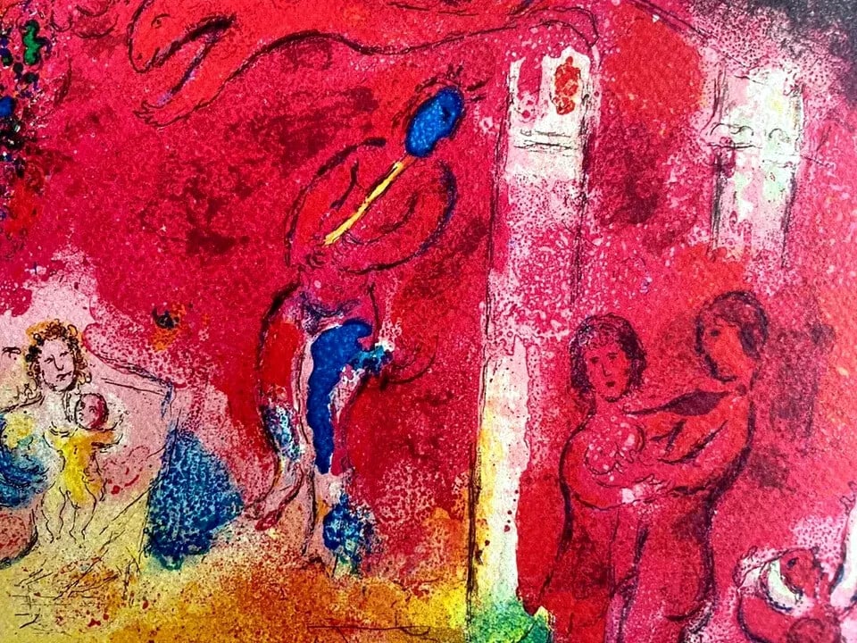 Marc Chagall Lithograph Numbered - 6