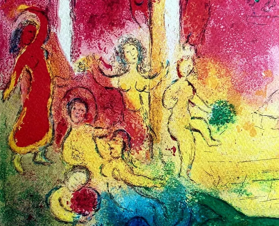 Marc Chagall Lithograph Numbered - 7