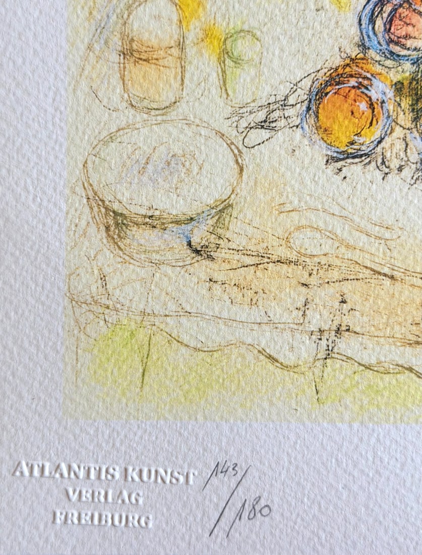 Marc Chagall Lithograph Numbered - 6