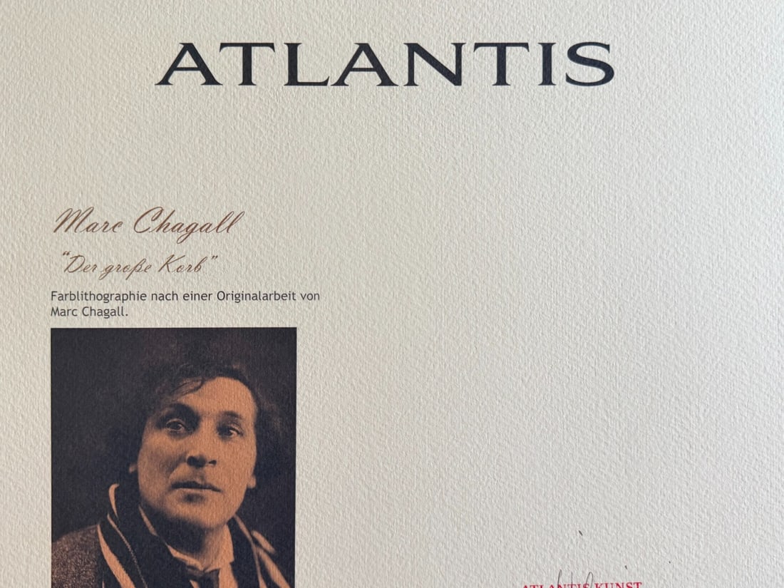 Marc Chagall Lithograph Numbered - 9