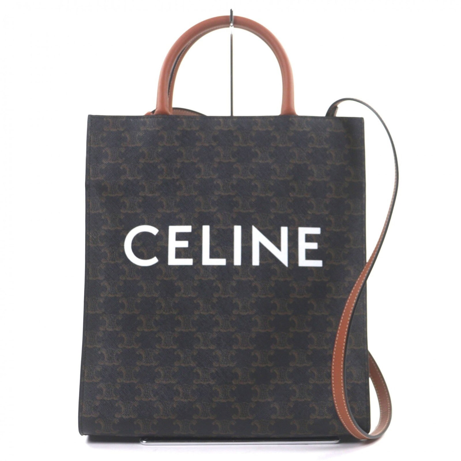 Celine Canvas Leather Tote Bag (1 of 13)