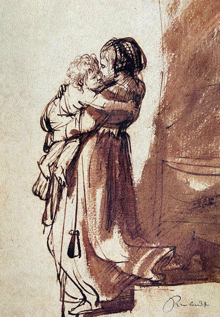 Rembrandt 1100 Lithograph 1965 (1 of 7)