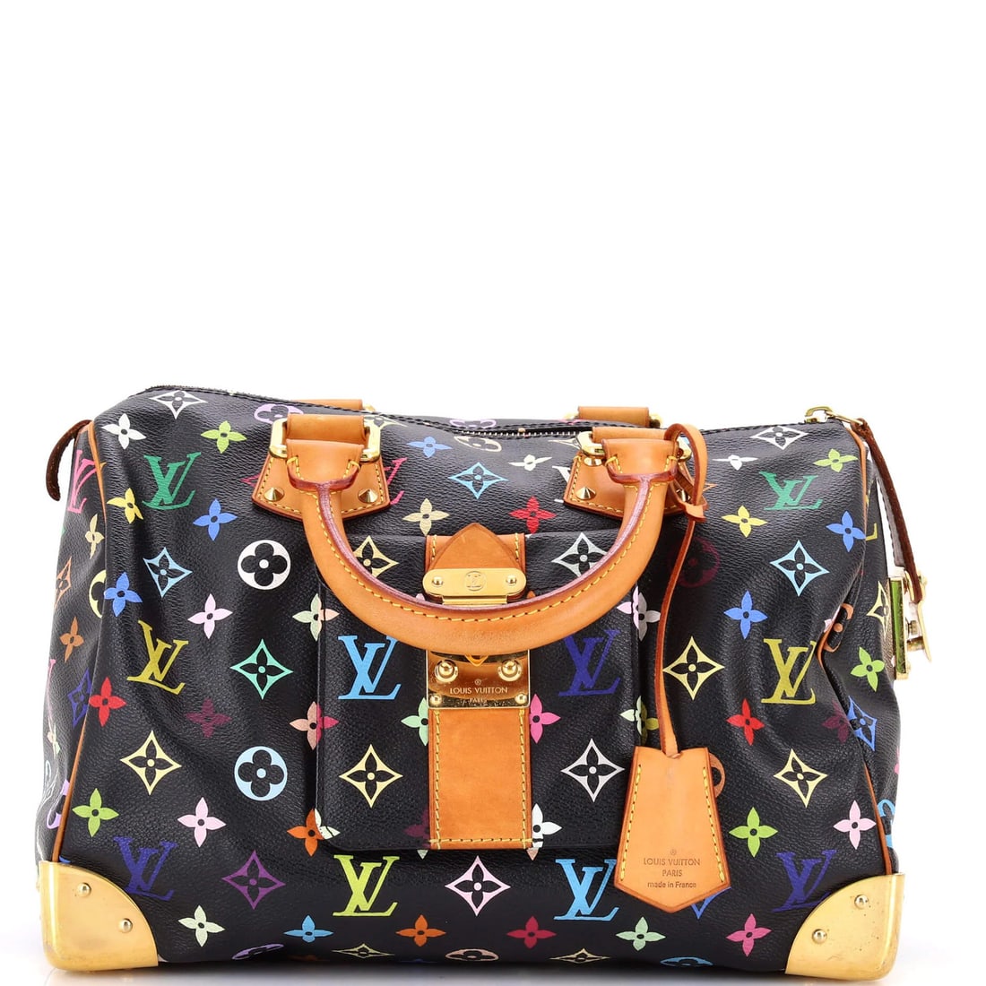 Louis Vuitton Speedy Monogram Multicolor Handbag (1 of 8)
